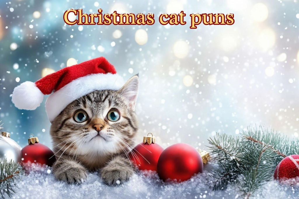 Christmas cat puns