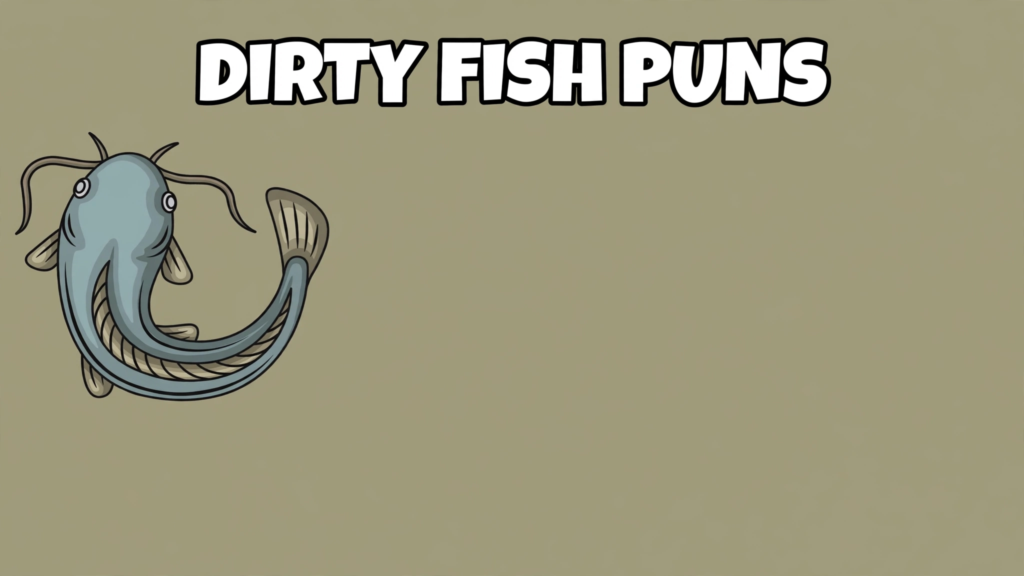 10. Dirty fish puns