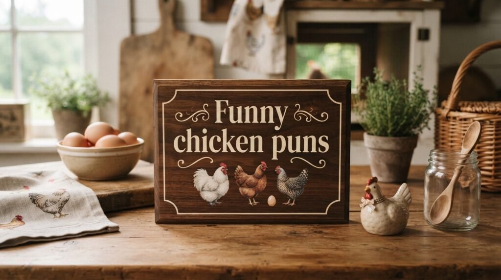 Funny chicken puns
