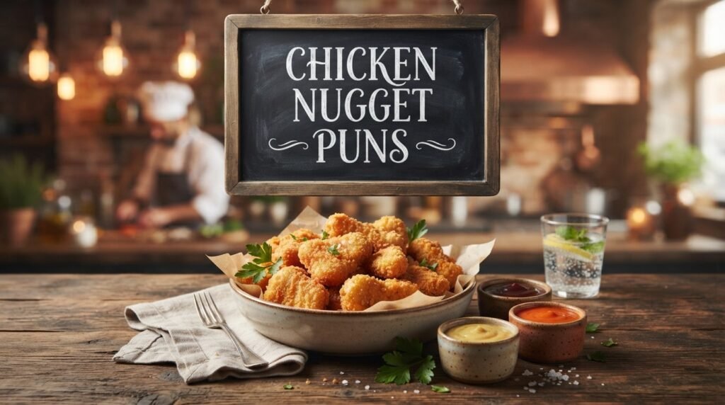Chicken nugget puns