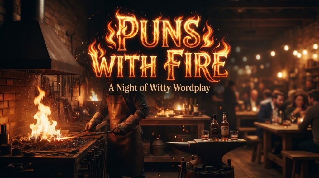 Puns with fire