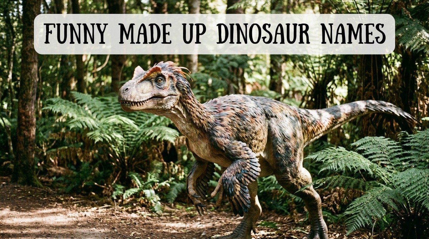 Funny Names for Dinosaurs: 400+ Silly, Clever & Adorable Picks