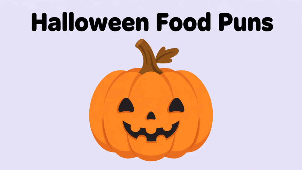Halloween food puns