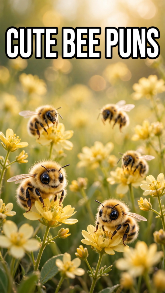 Cute bee puns