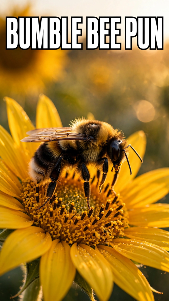 Bumble bee pun