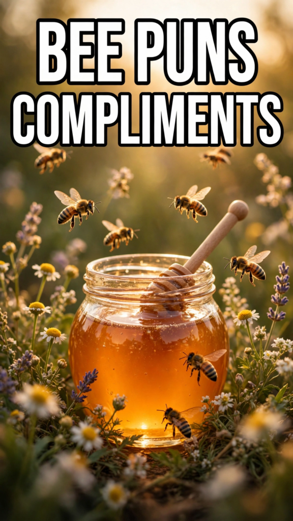 Bee puns compliments