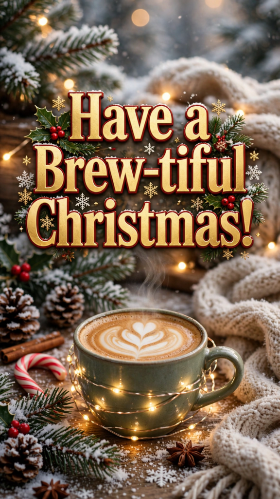 Christmas Coffee Puns