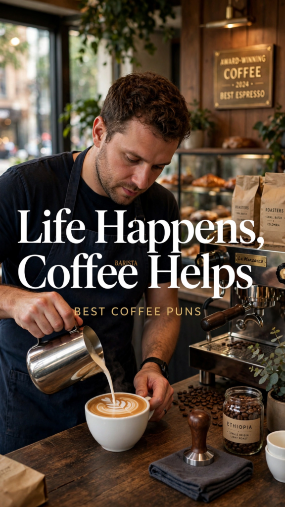 Best coffee puns