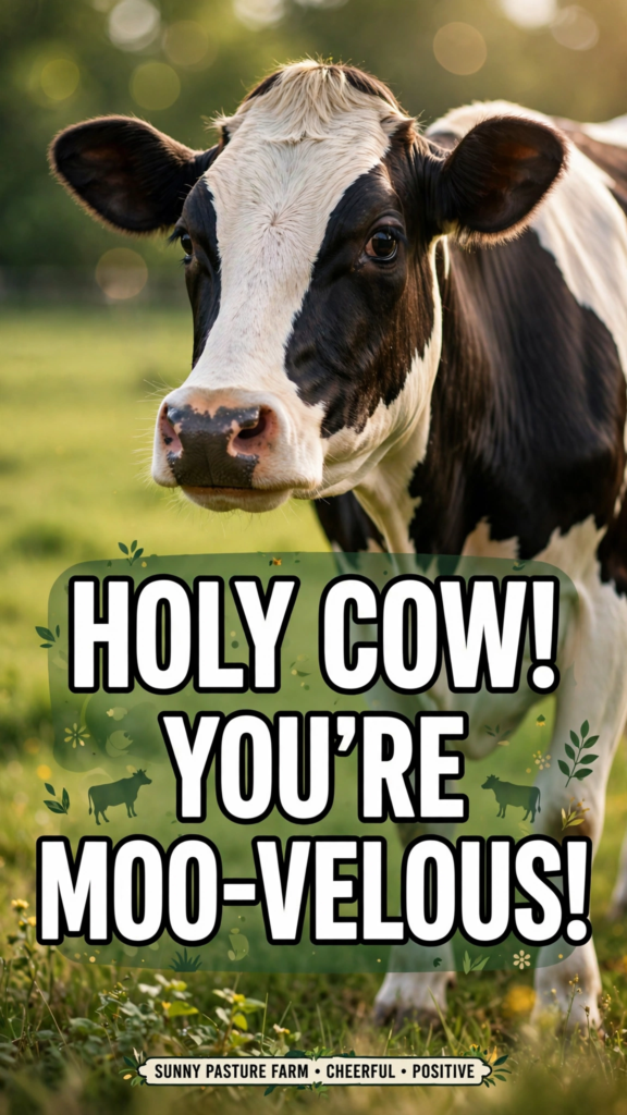 Cow udder puns