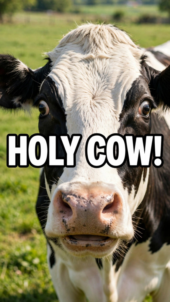 Holy cow pun