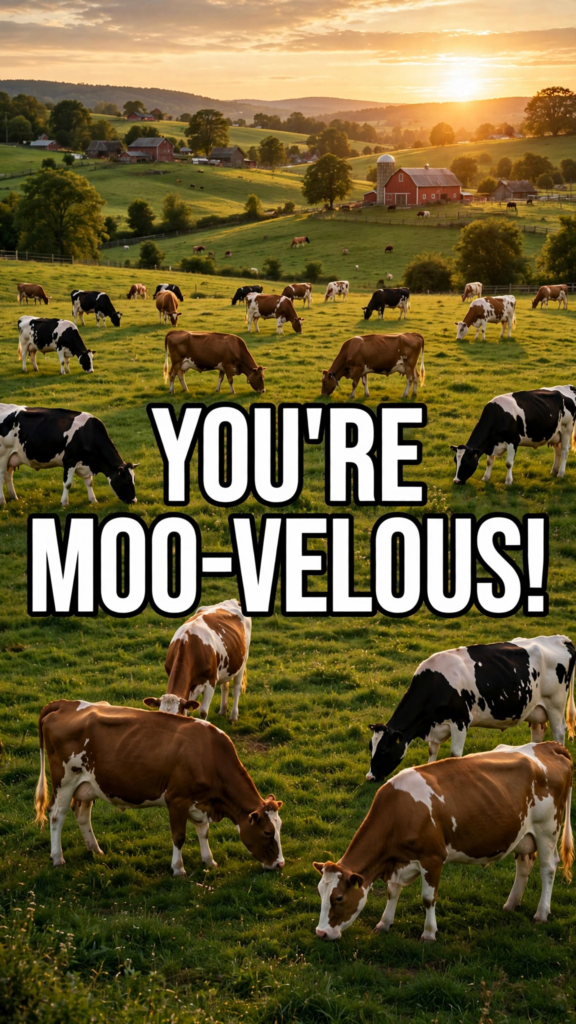 Puns on cows