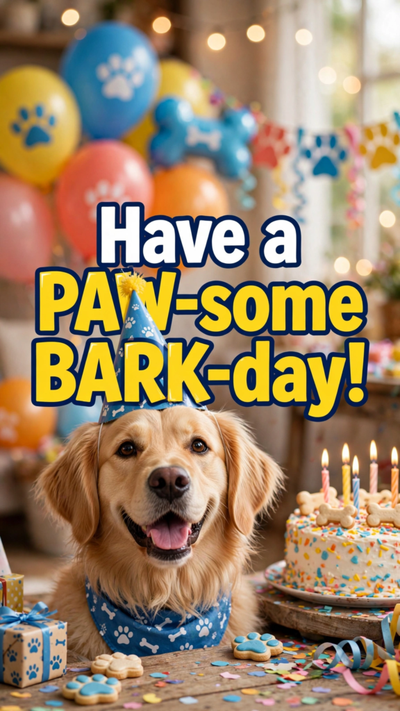 Dog love puns