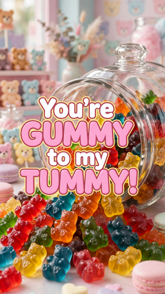 Gummy bear puns