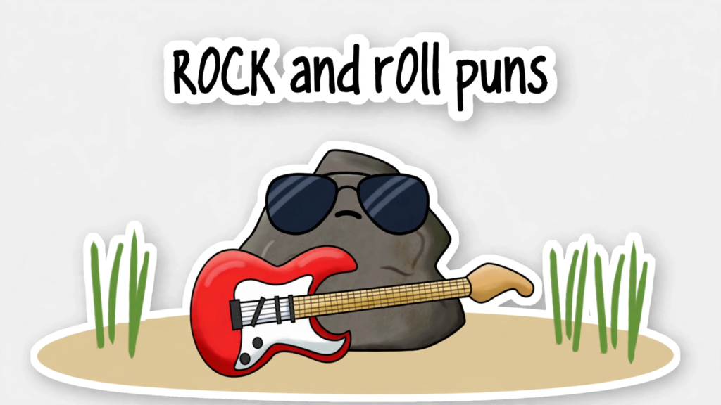 6. Rock and roll puns