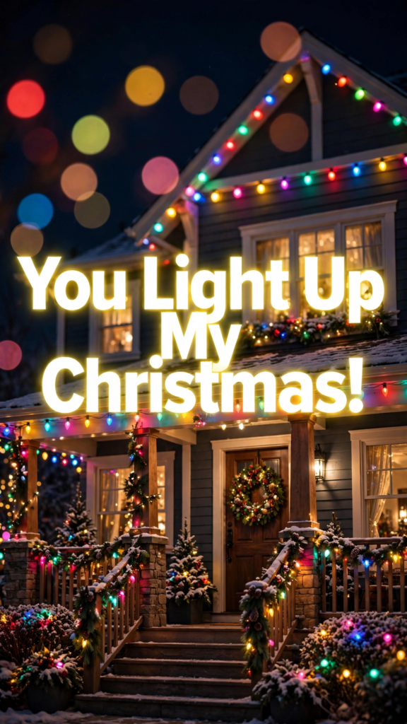 Christmas light puns