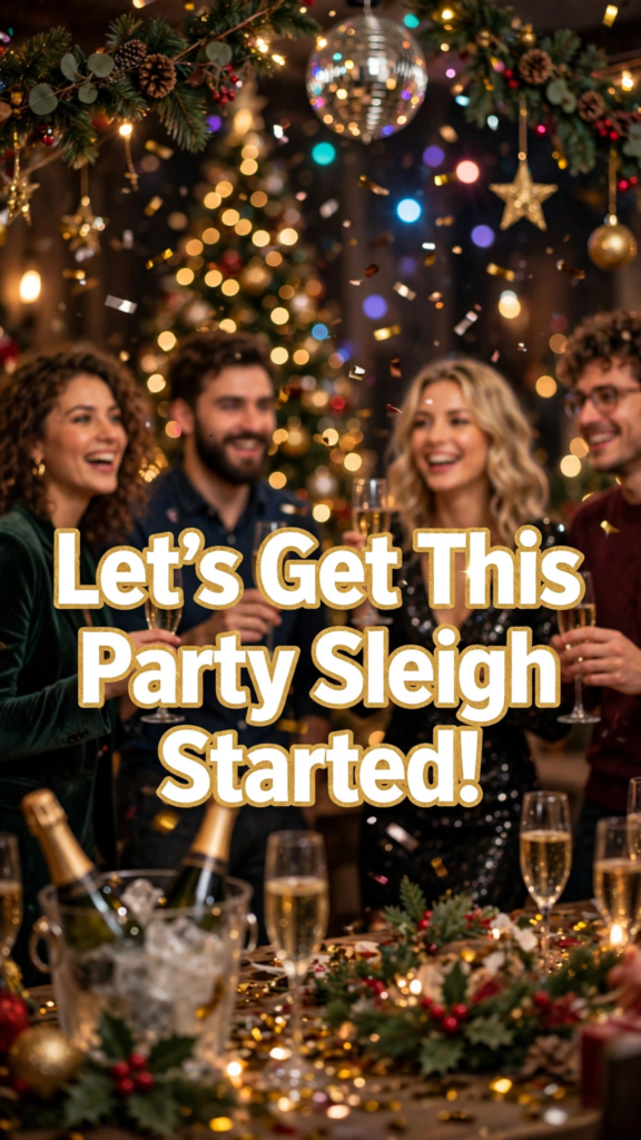 Christmas party puns