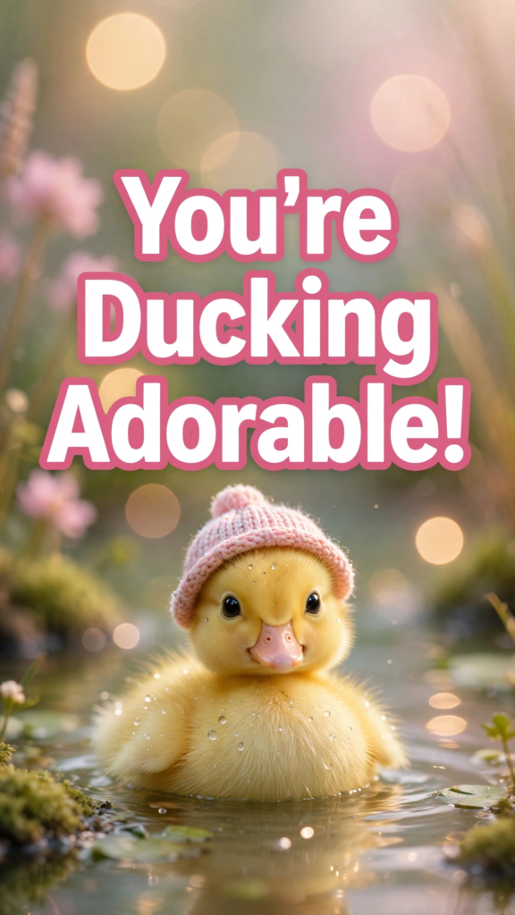 Cute duck puns