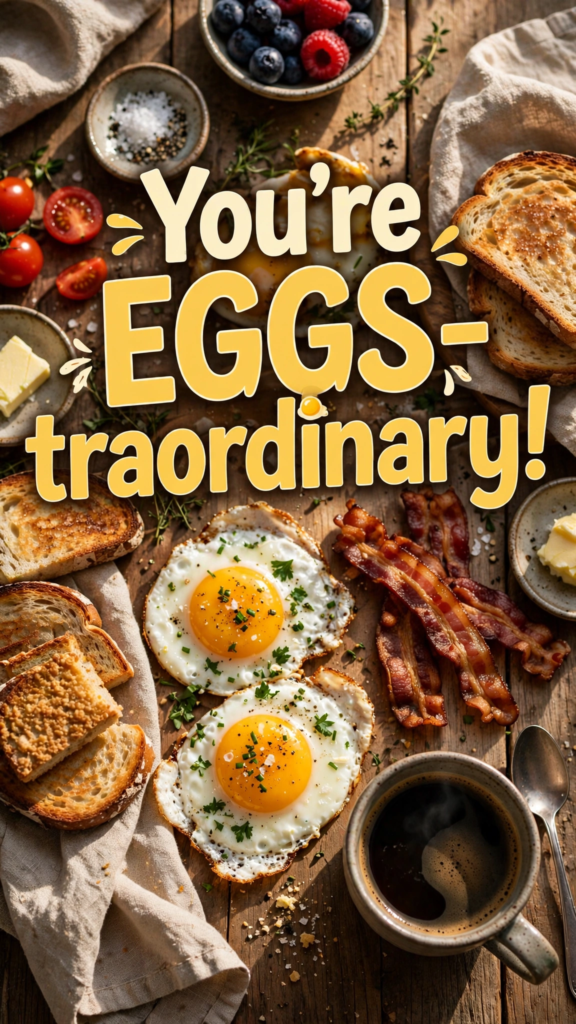 Breakfast food puns