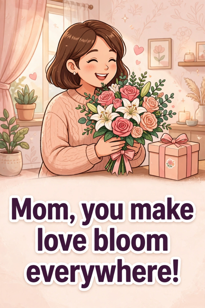 6. Flower puns for Mother's Day