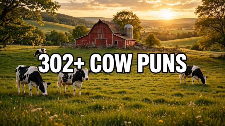 302+ Cow Puns That Will Make You Moo With Laughter
