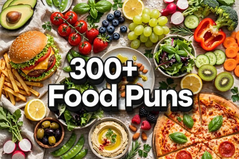 300+ Food Puns That Will Make Your Dinner Table Laugh
