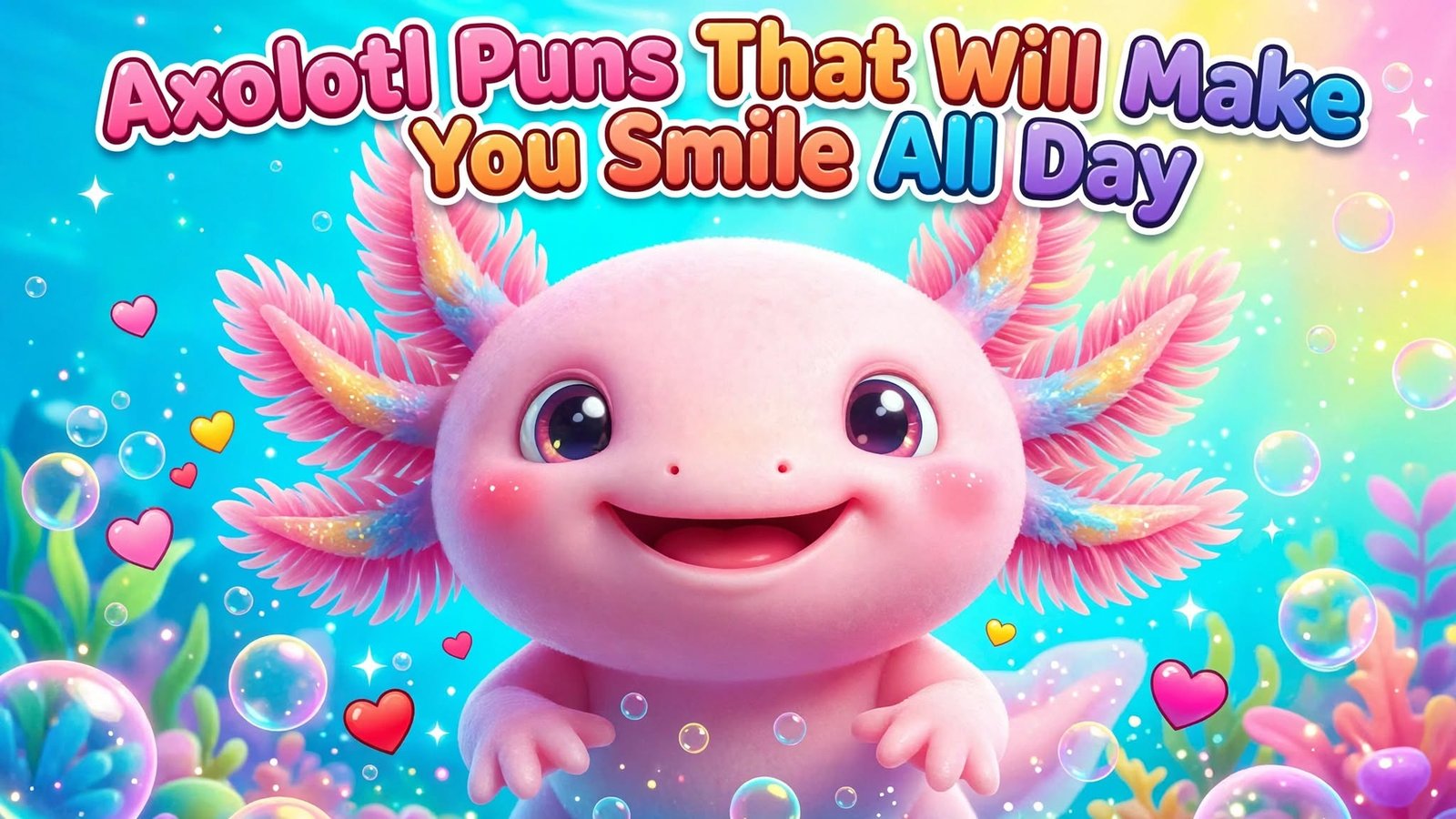 Axolotl Puns That Will Make You Smile All Day