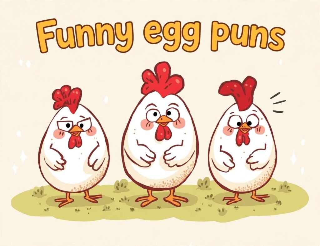 Funny egg puns