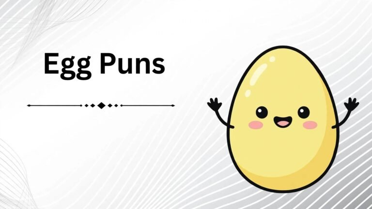 Egg Puns: One-Liners That Will Make You Laugh