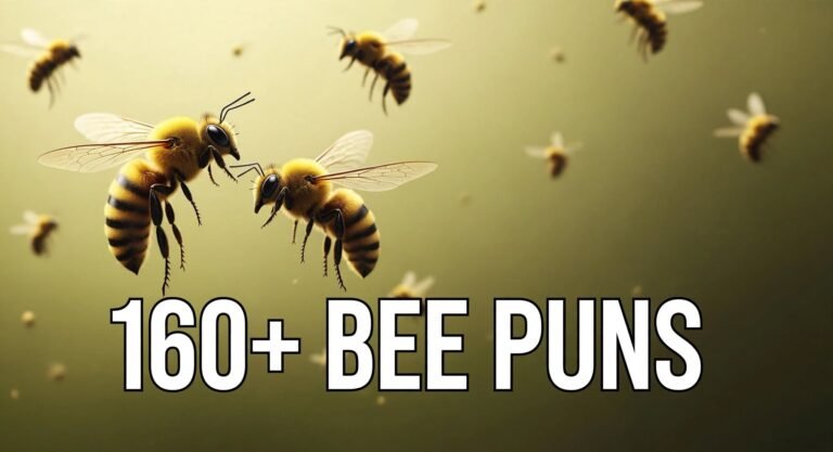 160+ Bee Puns That Will Make You Buzz With Laughter
