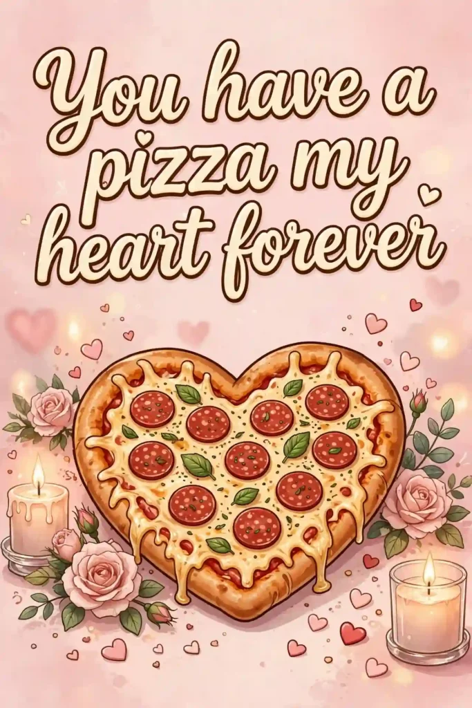 Pizza Valentine puns