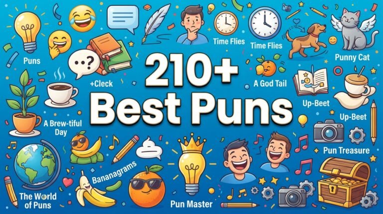 210+ Best Puns for When You Need a Good Laugh