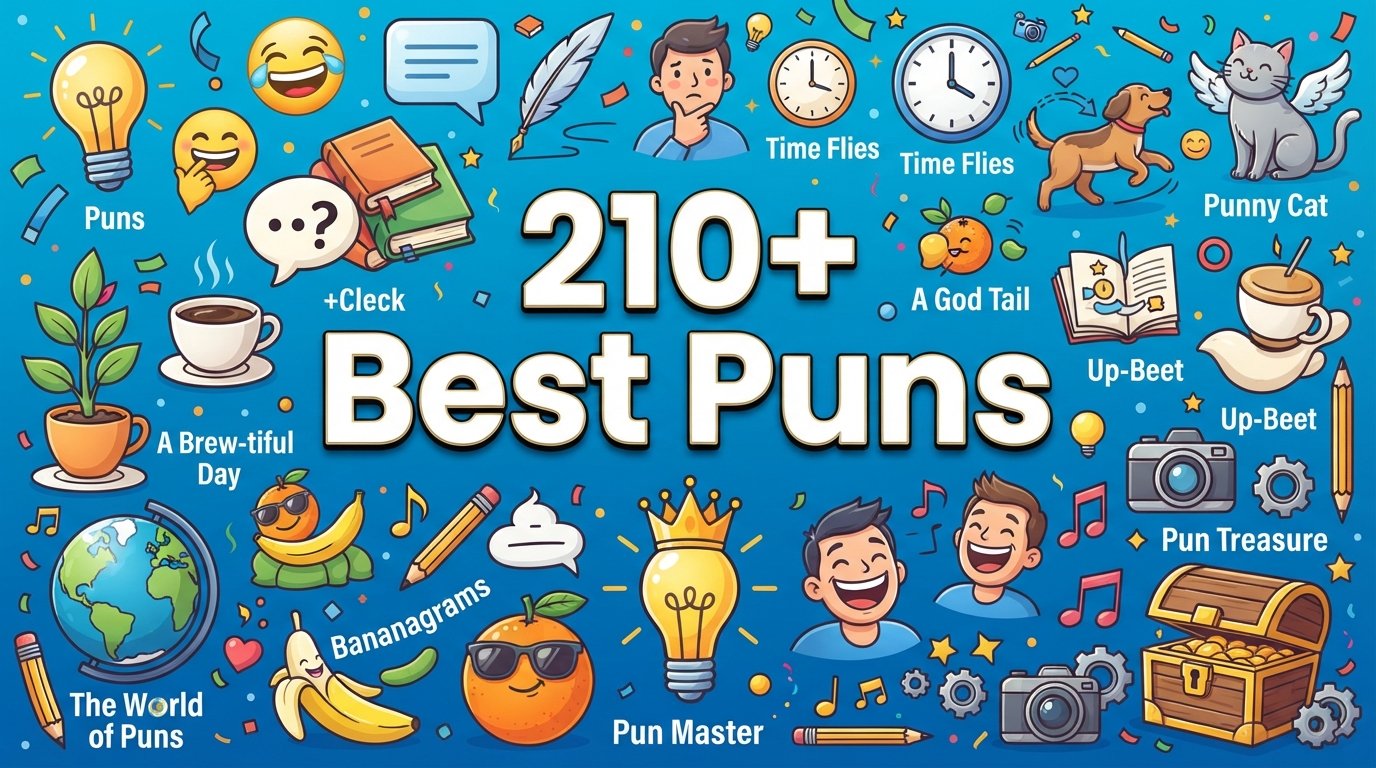 210+ Best Puns for When You Need a Good Laugh