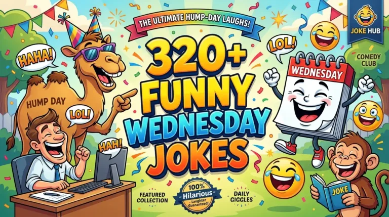 320+ Funny Wednesday Jokes to Make Your Hump Day Better