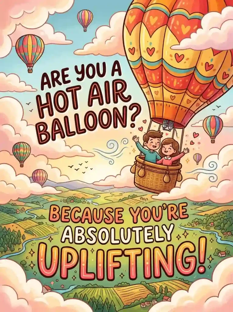 Hot air balloon puns