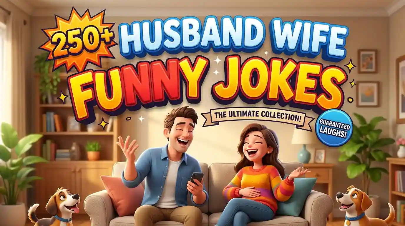 250+ Husband Wife Funny Jokes With Silly Punchlines
