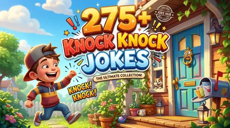275+ Knock Knock Jokes That Are Extra Funny and Hilarious