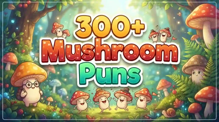 300+ Mushroom Puns That Will Make Every Fungus Laugh