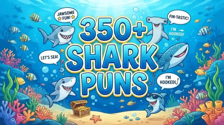 350+ Shark Puns About Swimming, Food and Ocean Life