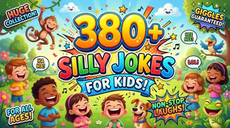 380+ Silly Jokes for Kids That Are Easy to Remember