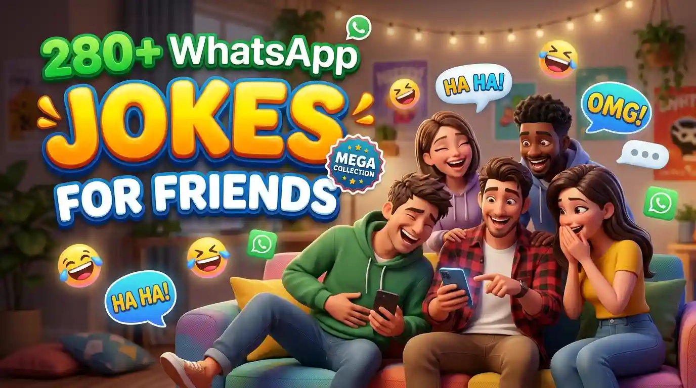 280+ WhatsApp Jokes for Friends That Make Every Chat Better