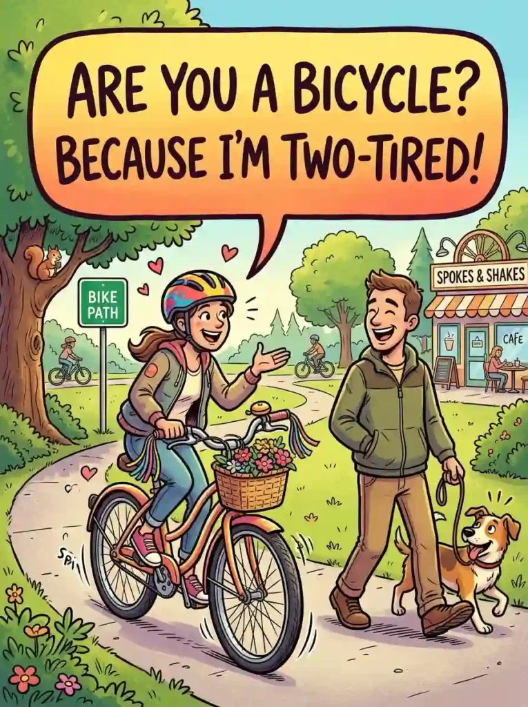 Bicycle jokes