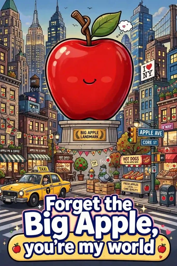 Big apple puns