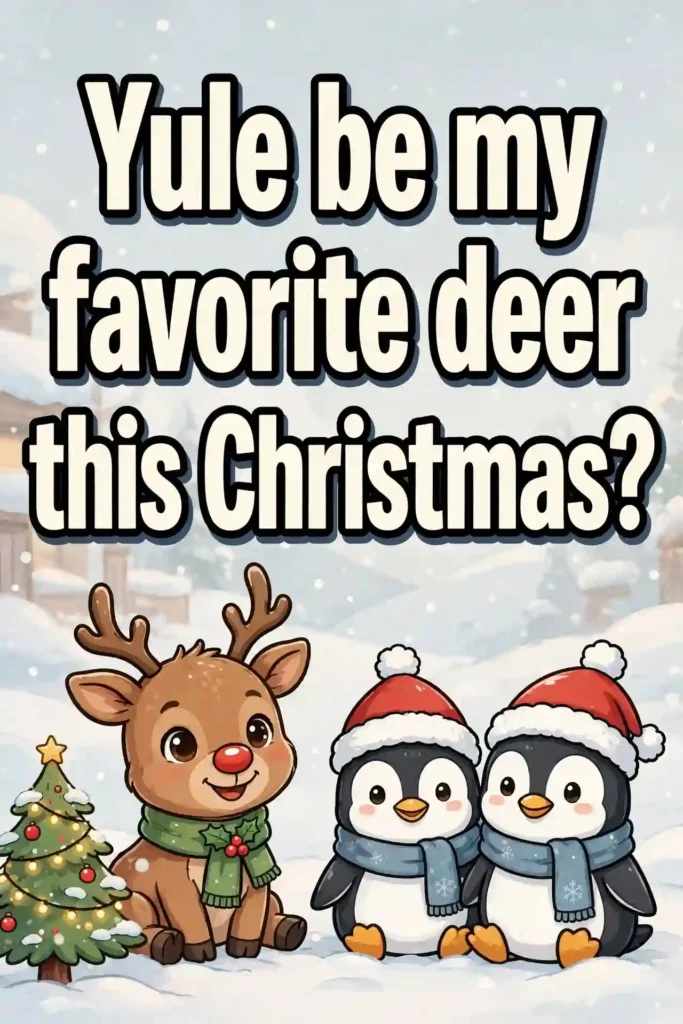 Christmas animal puns