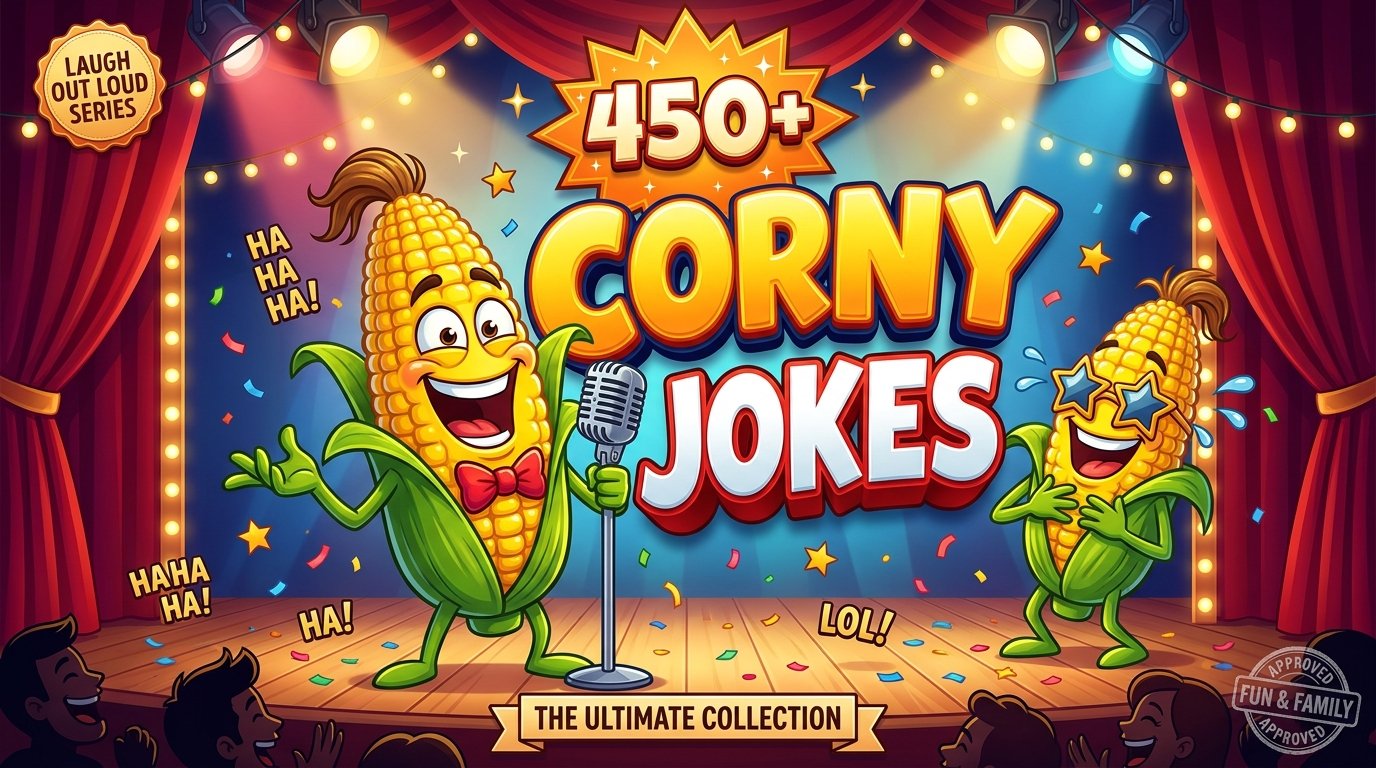 450+ The Most Joyfully Corny Jokes You Can Tell Anyone