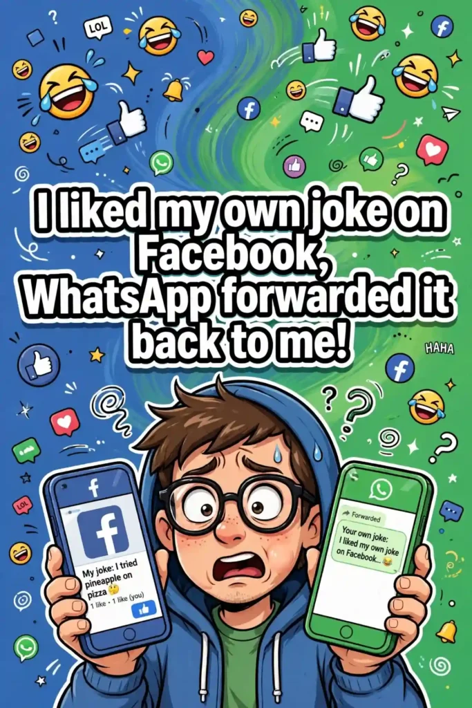 Facebook WhatsApp jokes​