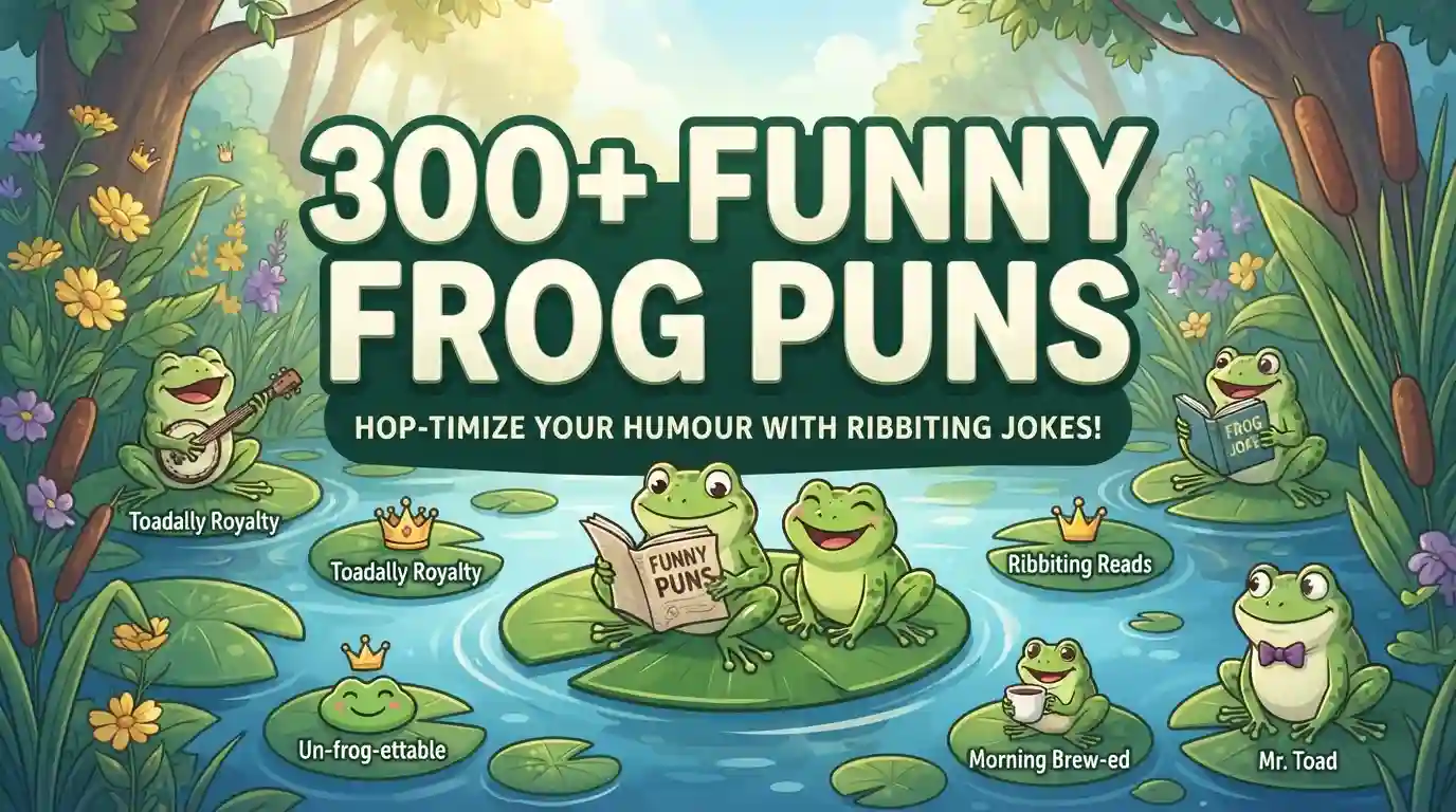 300+ Funny Frog Puns for Kids: Silly Jokes They’ll Love