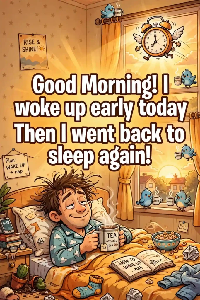 Good morning jokes WhatsApp