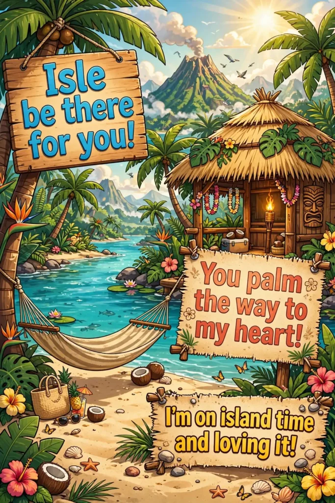 Island puns