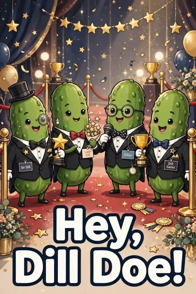 Pickle pun names