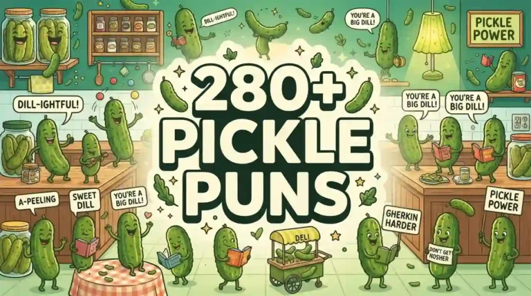 200+ Pickle Puns About Friendship, Love and Good Times